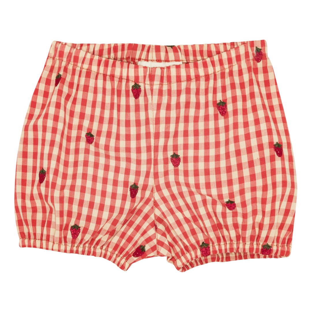 Molly Baby Set - Berry Gingham