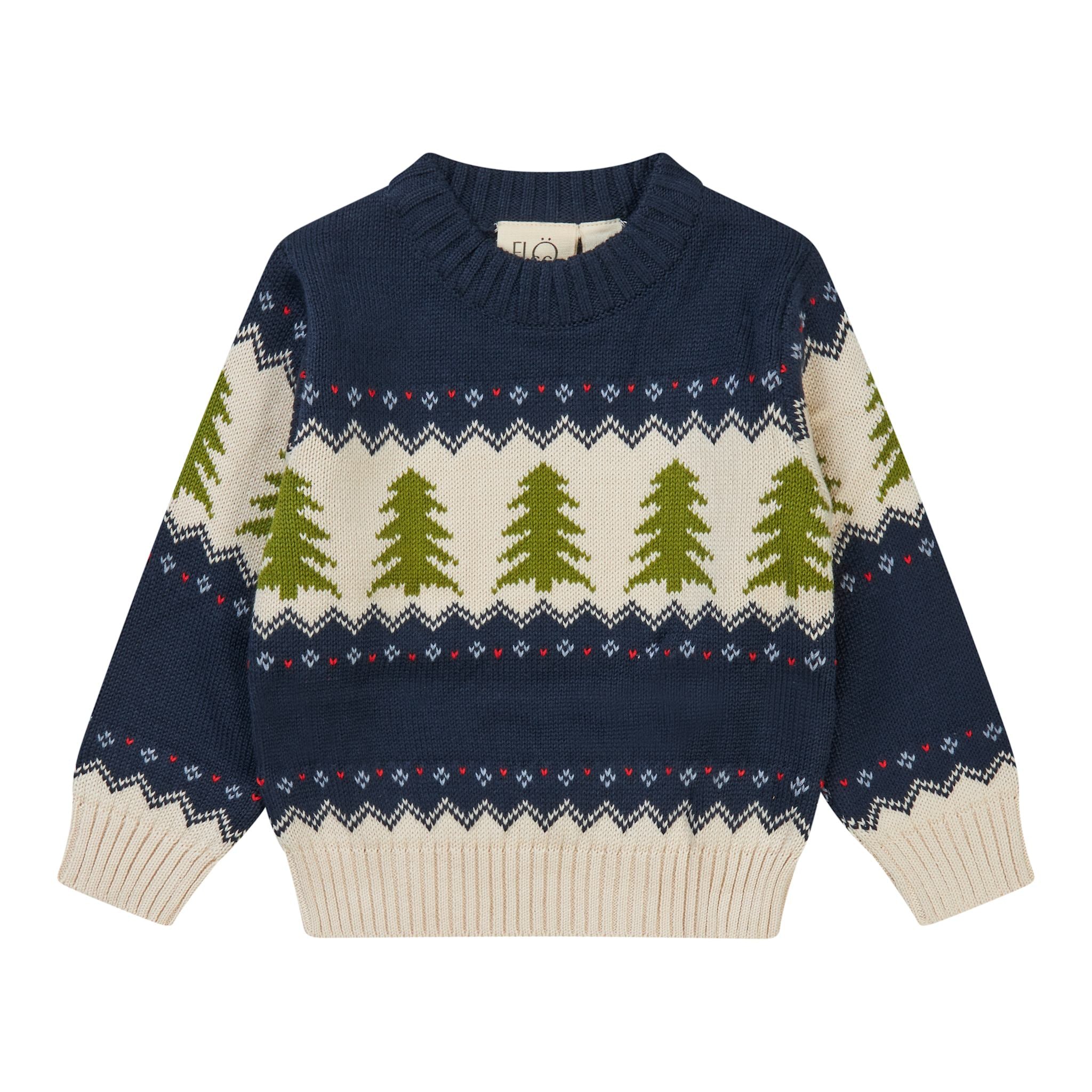 Kevin Sweater - Navy Christmas
