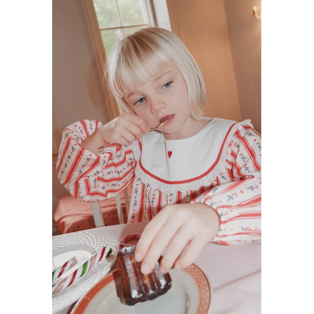 Flöss Aps Noelle Blouse Blouse Holiday Stripe
