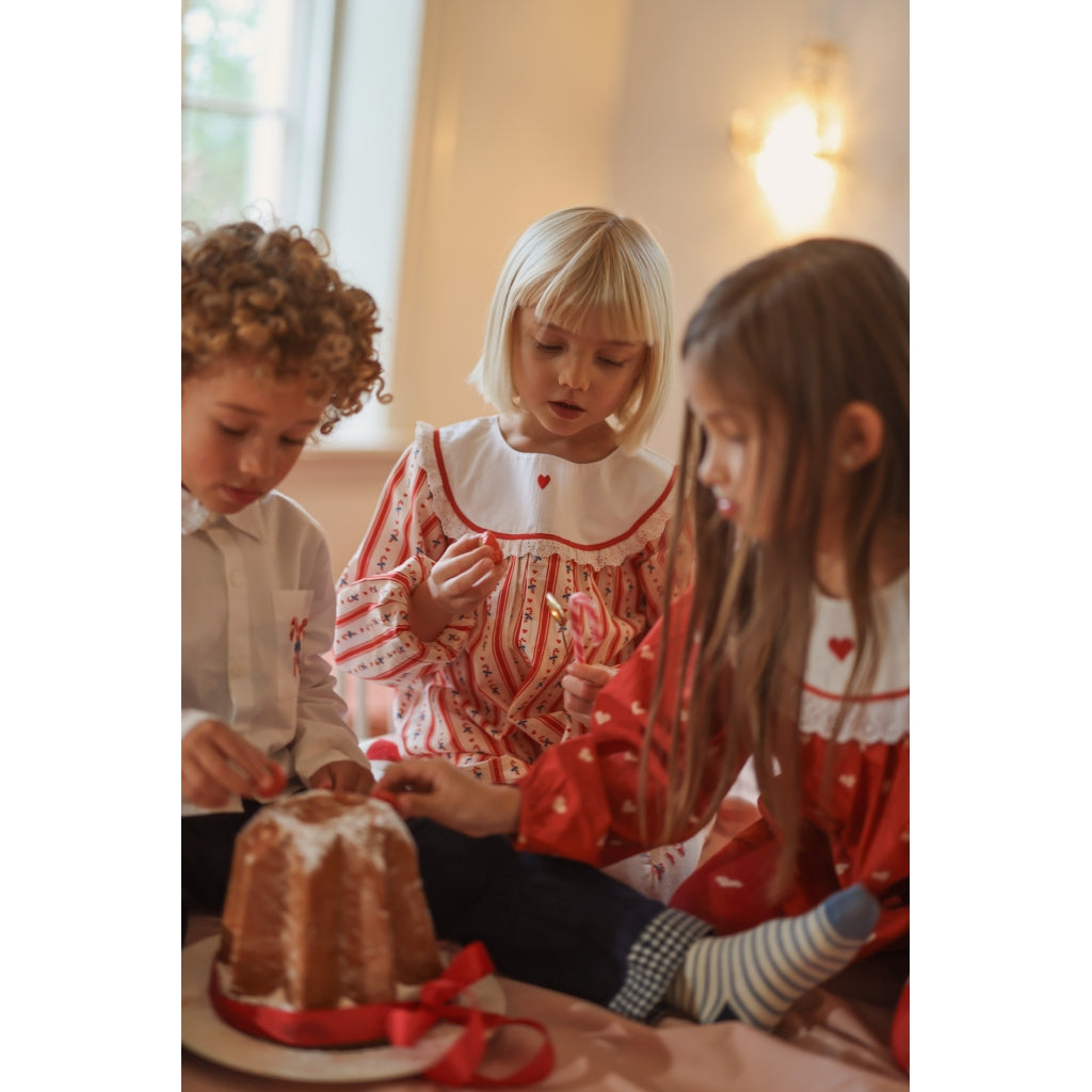 Flöss Aps Noelle Dress Dress Holiday Stripe