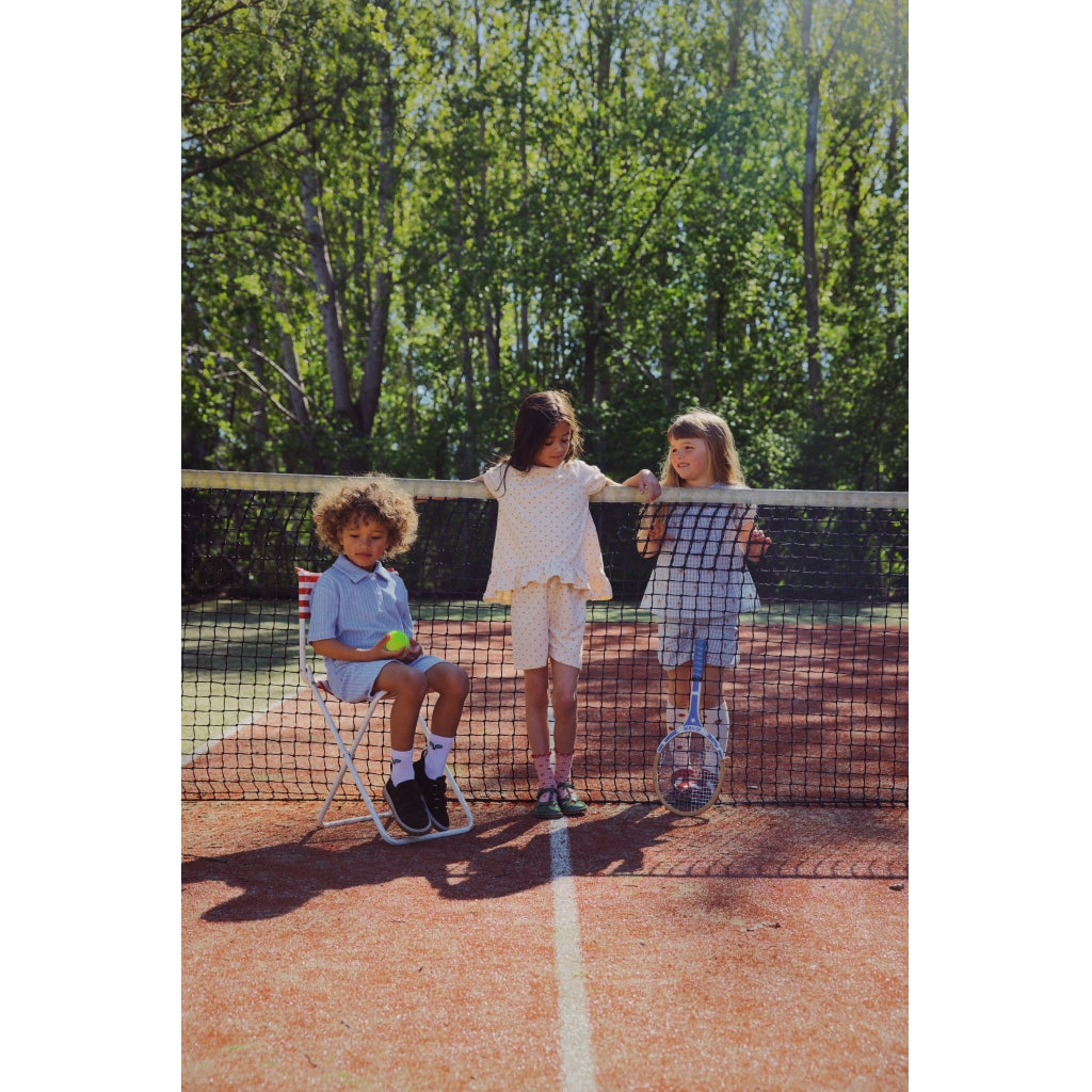 Flöss Aps Nohr Blouse Blouse Cream-Pink heart