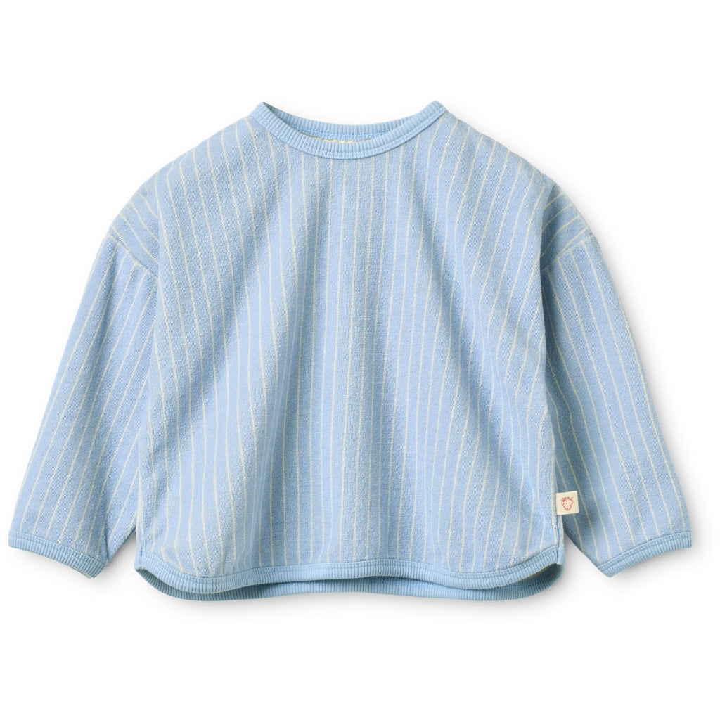 Flöss Aps Nohr Sweatshirt Sweater Bright Blue Stripe