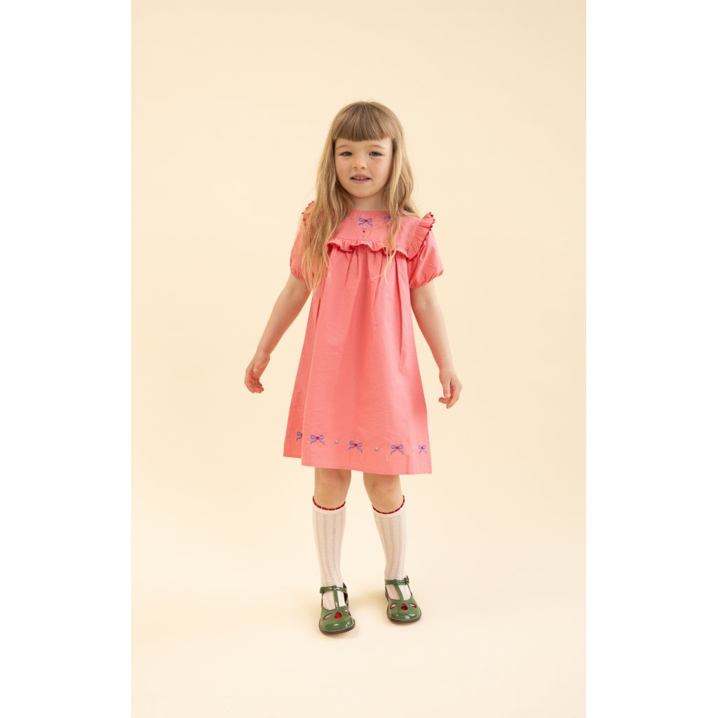 Flöss Aps Rosa Dress Dress Dark Rose