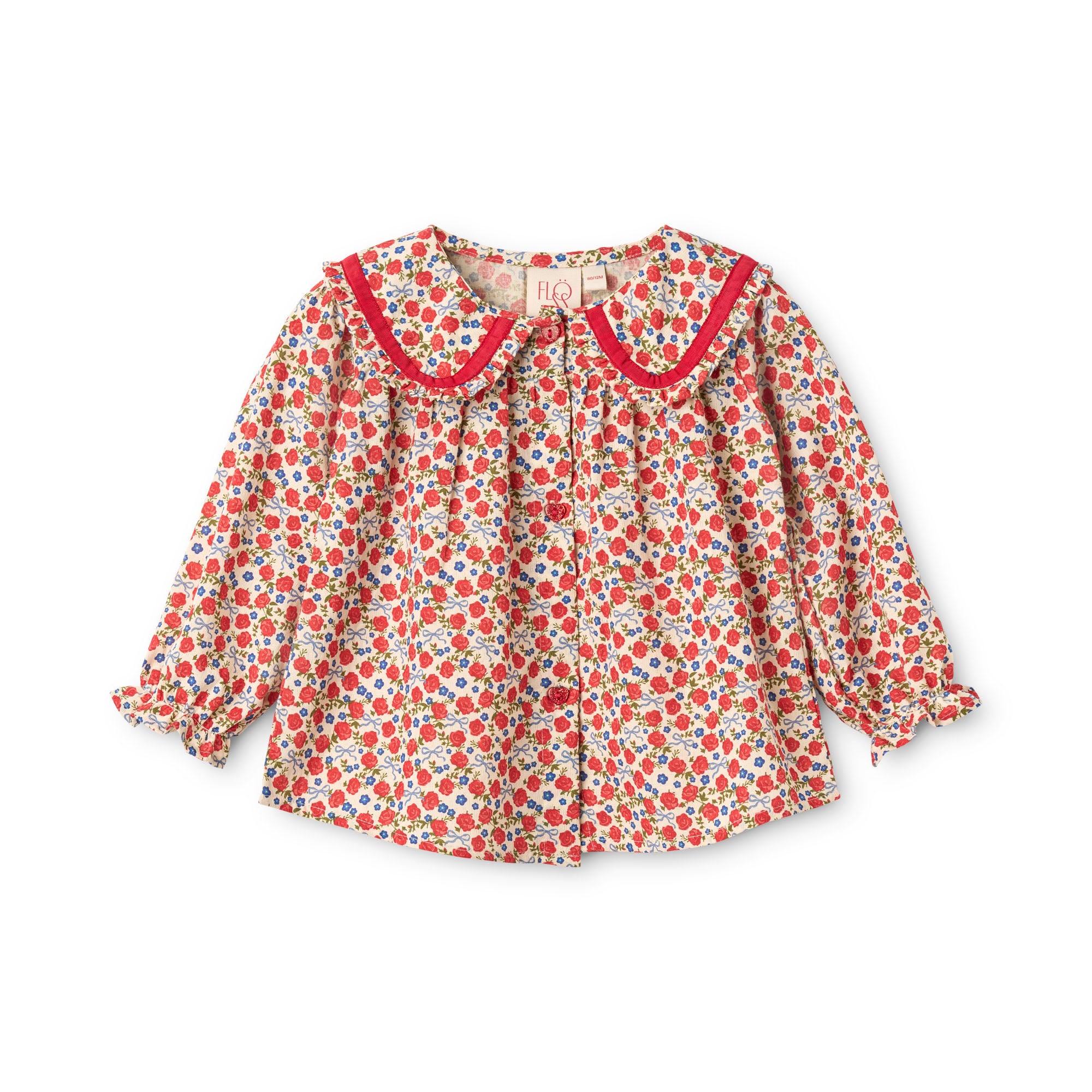Ruby Blouse - Ditsy Rose