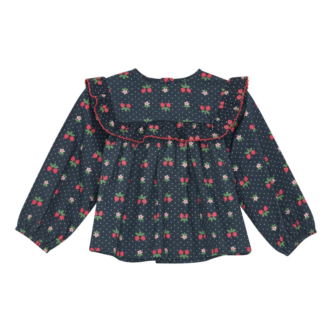 Sofia Blouse - Navy Space Berry