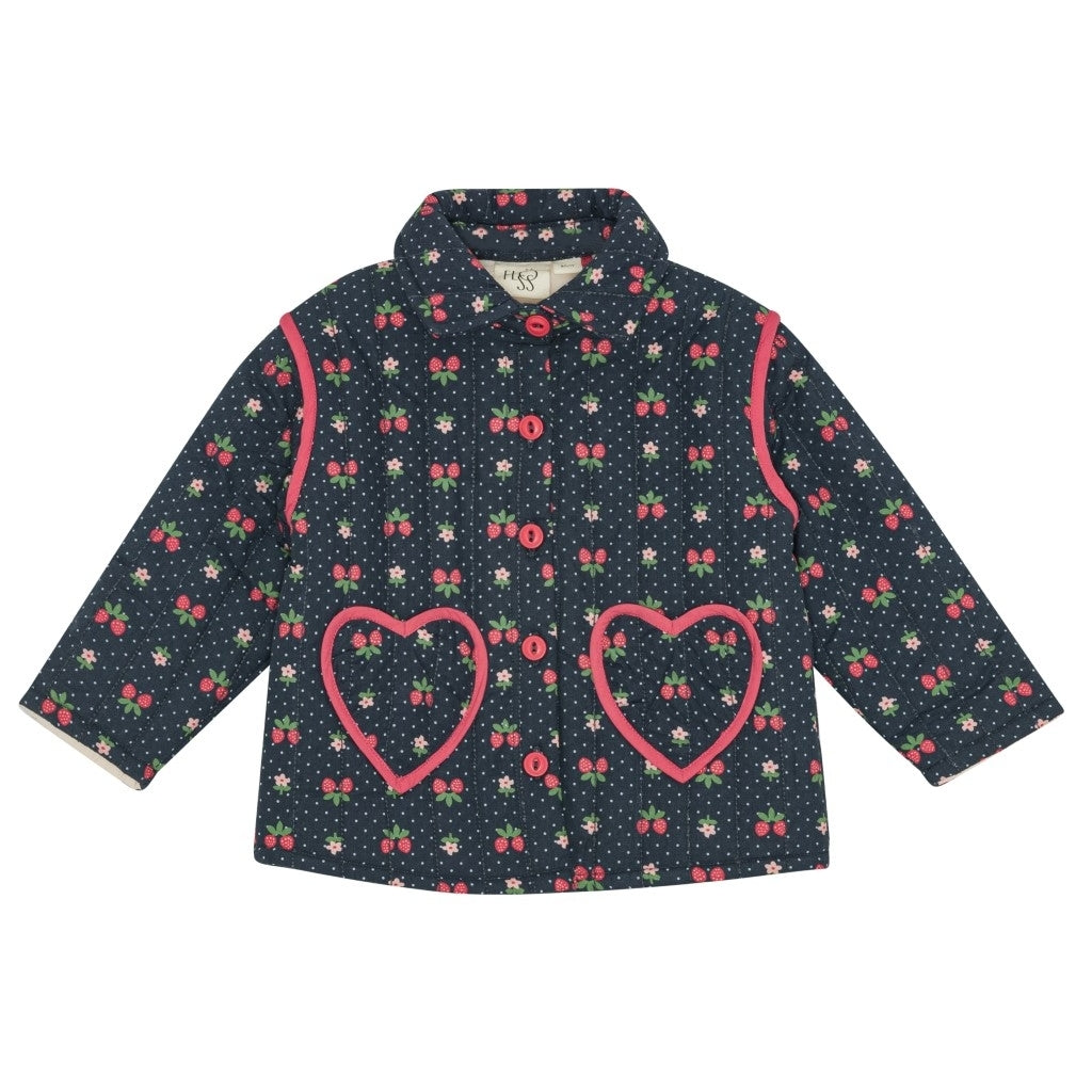 Flöss Aps Sofia Jacket Jacket Navy Space Berry