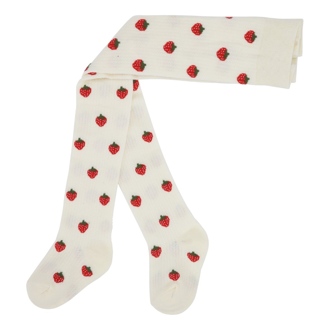 Vera Stocking - Pointelle Berry