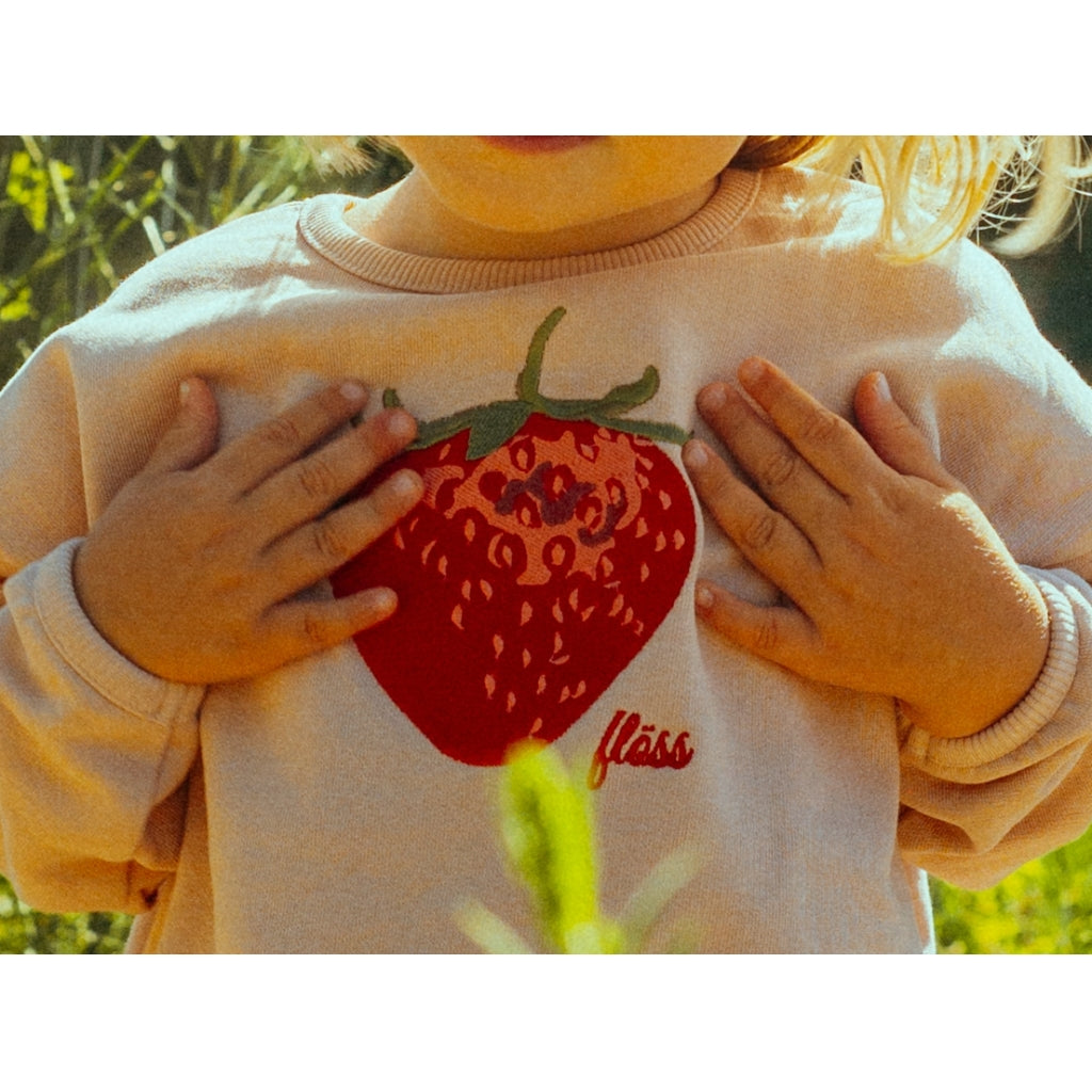 Flöss Aps Vida Berry Sweater Sweater Acorn