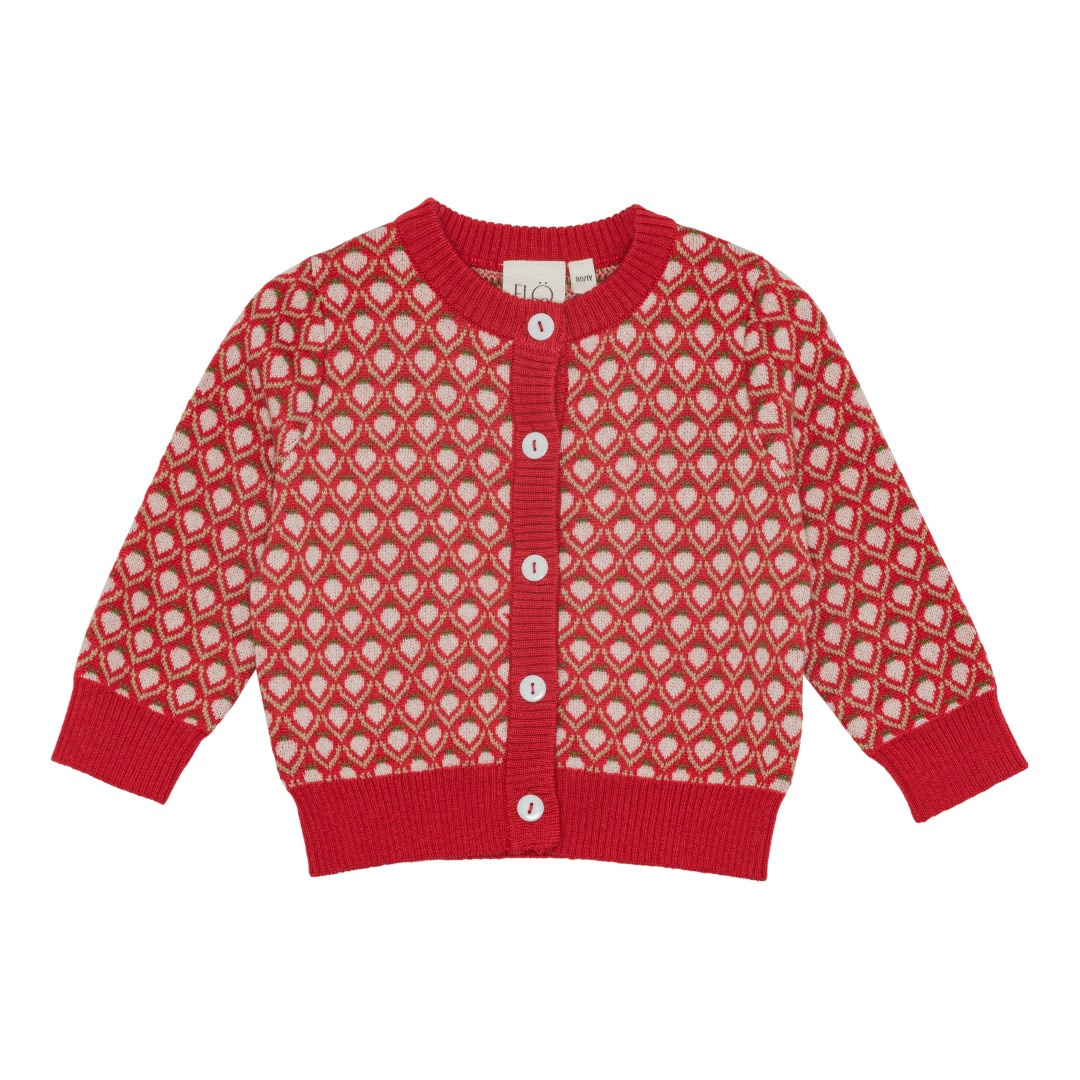 Zuri Cardigan - Red Berry