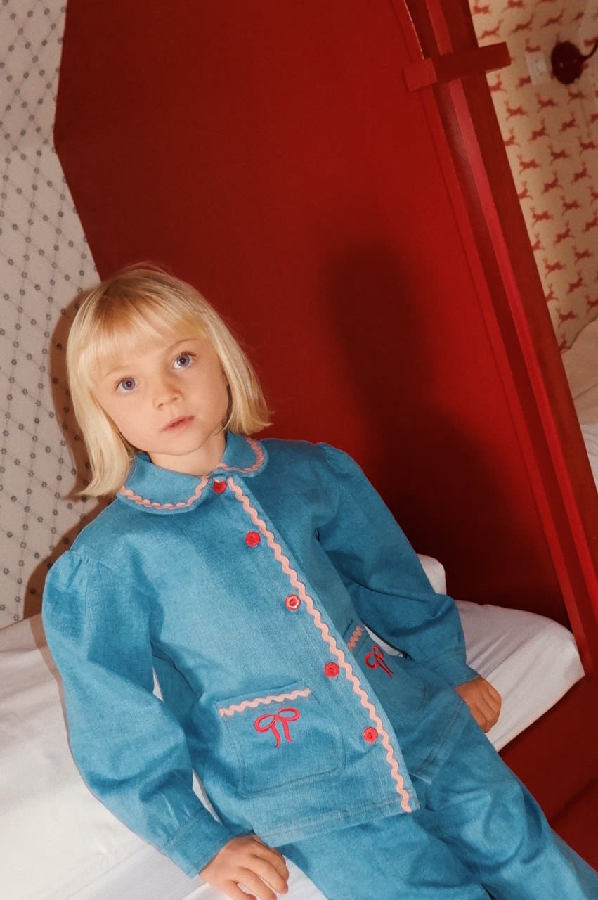Hazel Overshirt - Mid Blue Rinse