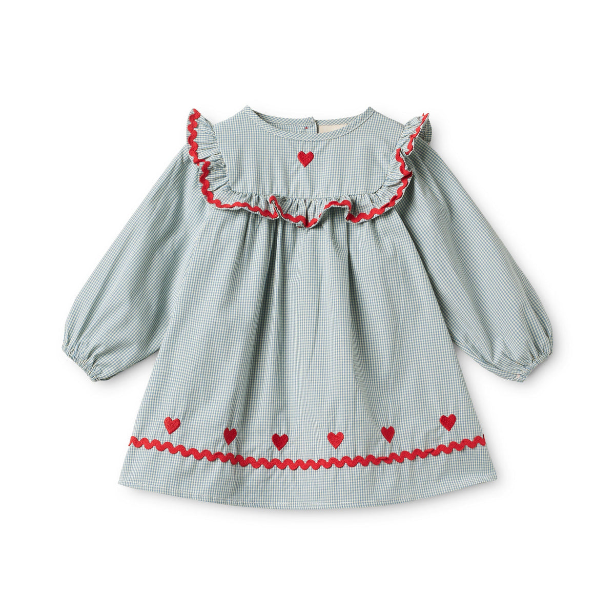 Ellis Dress - Light Blue Gingham