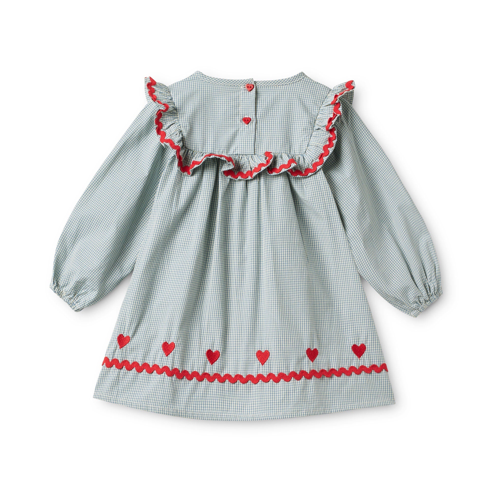 Ellis Dress - Light Blue Gingham