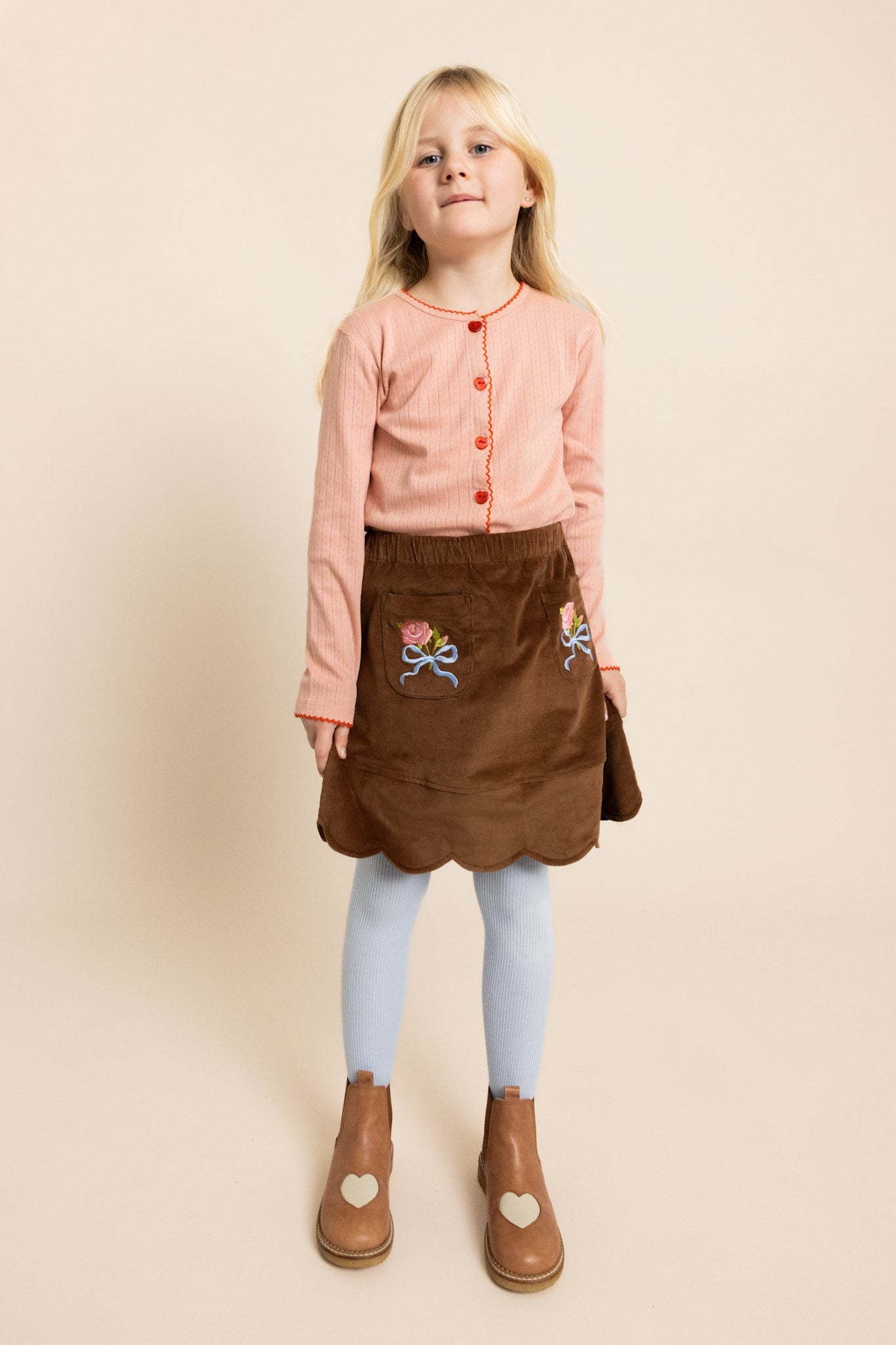 Celeste Skirt - Warm Coffee