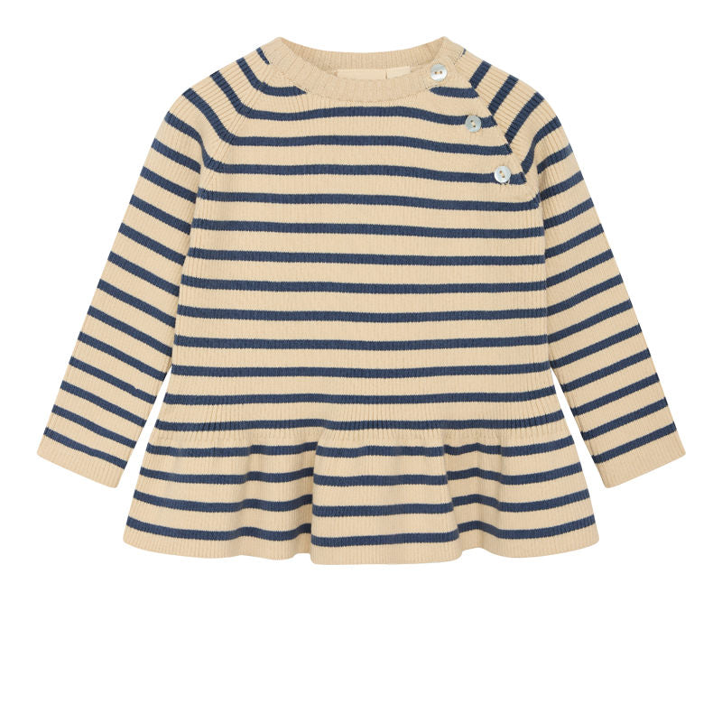 Flye blouse - Navy midnight/warm cotton