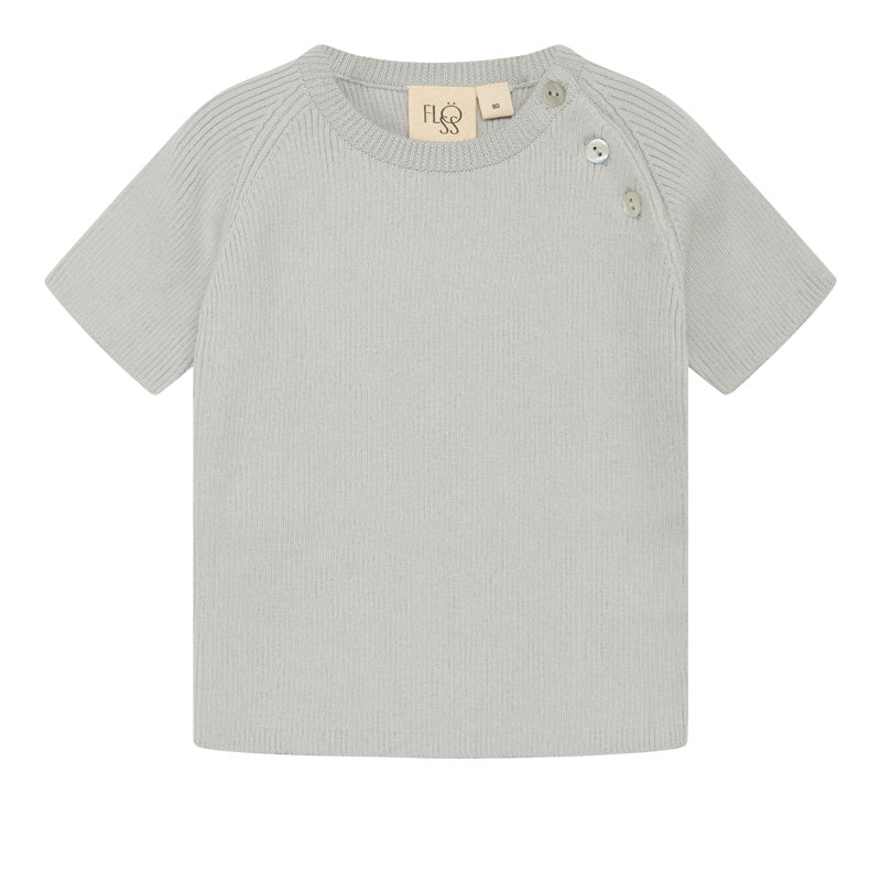 Flye tshirt solid - Sea salt