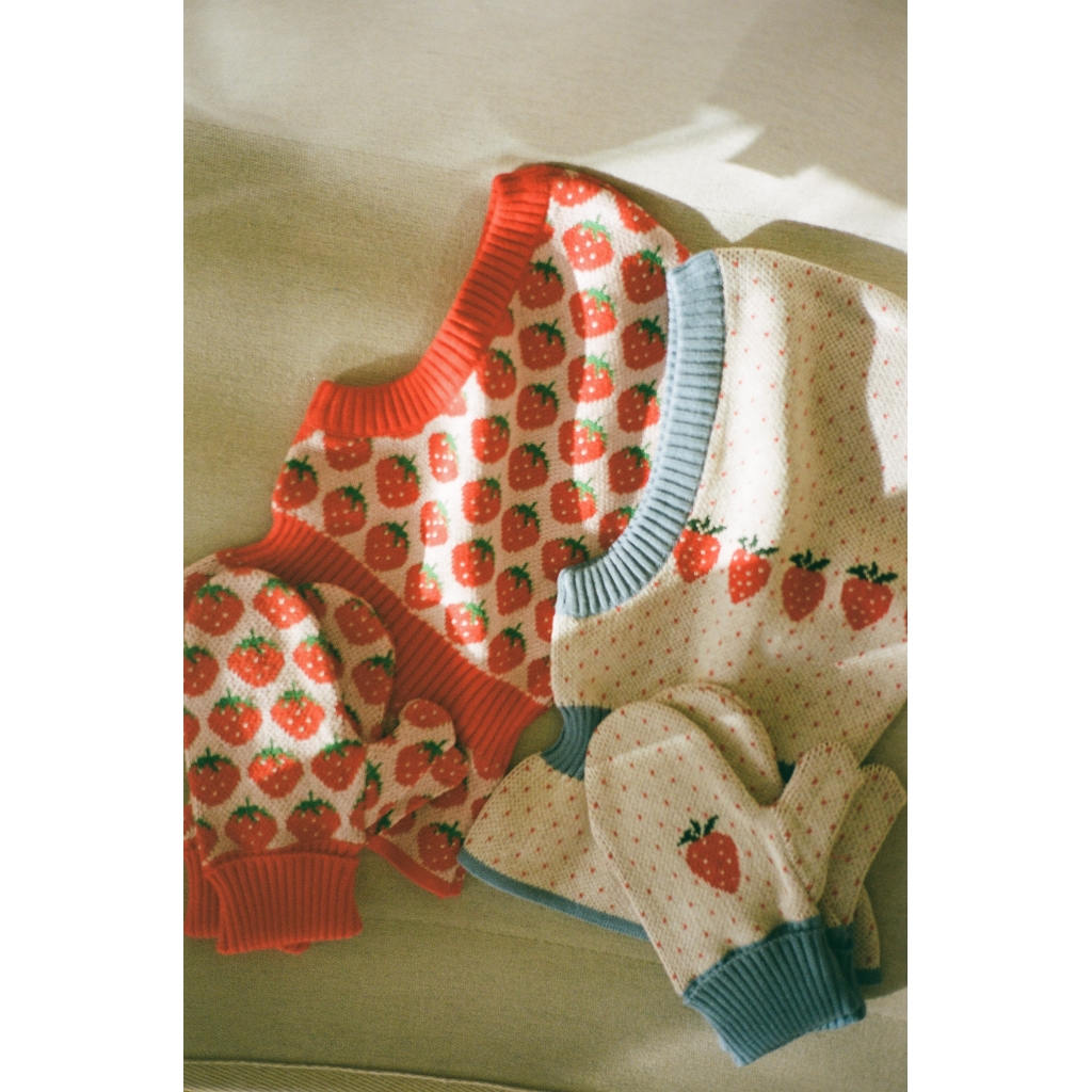 Louise Balaclava - Warm Cotton Berry