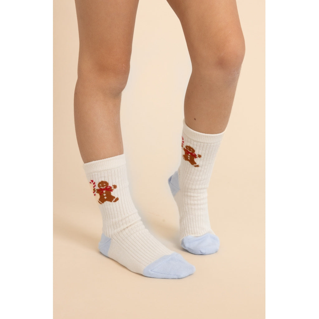 Vilde Socks 2-pack - Gingerbread 2-pack