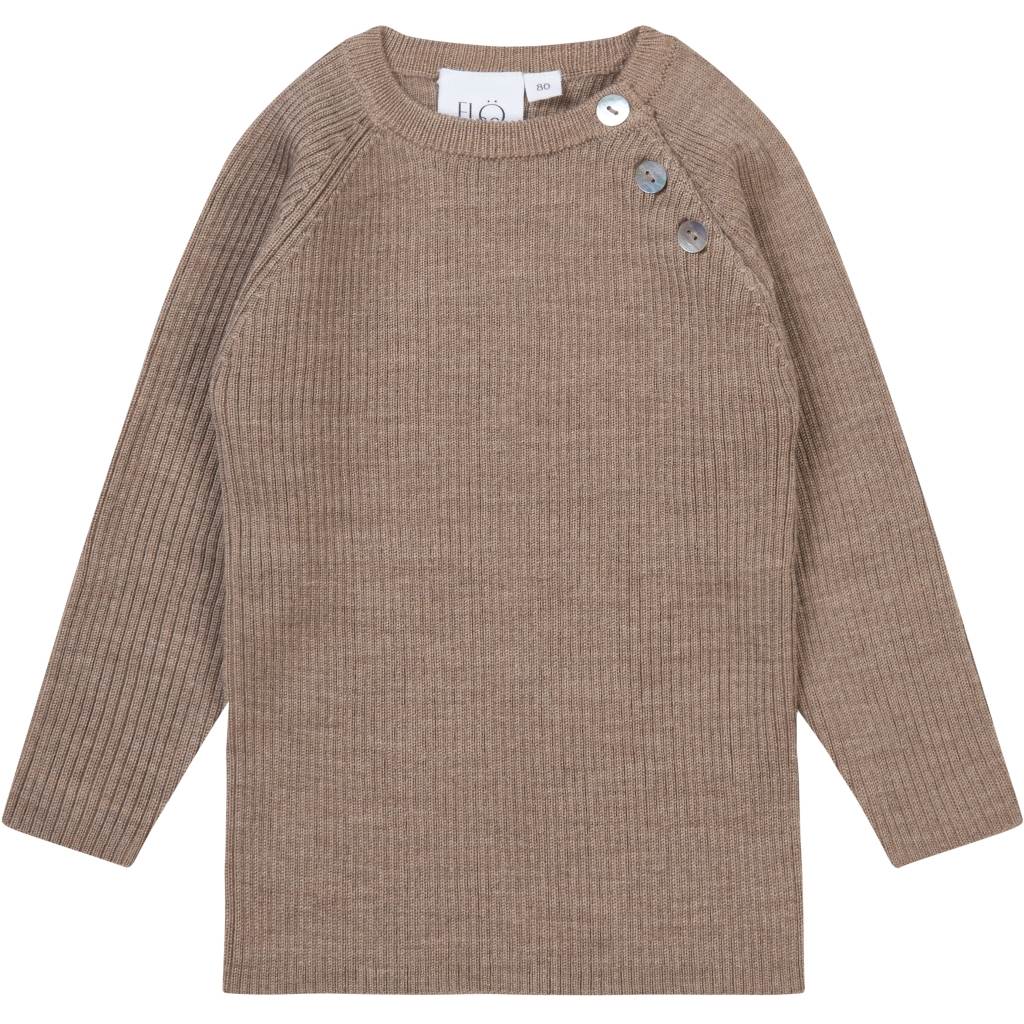 Flye Sweater Wool - Ash Melange