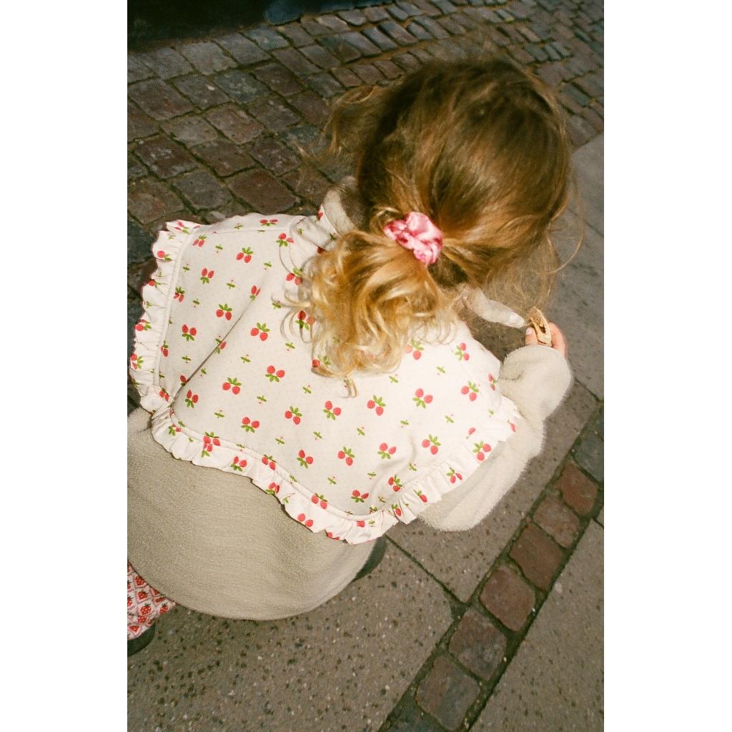 Sofia Fleece Jacket - Soft White Berry
