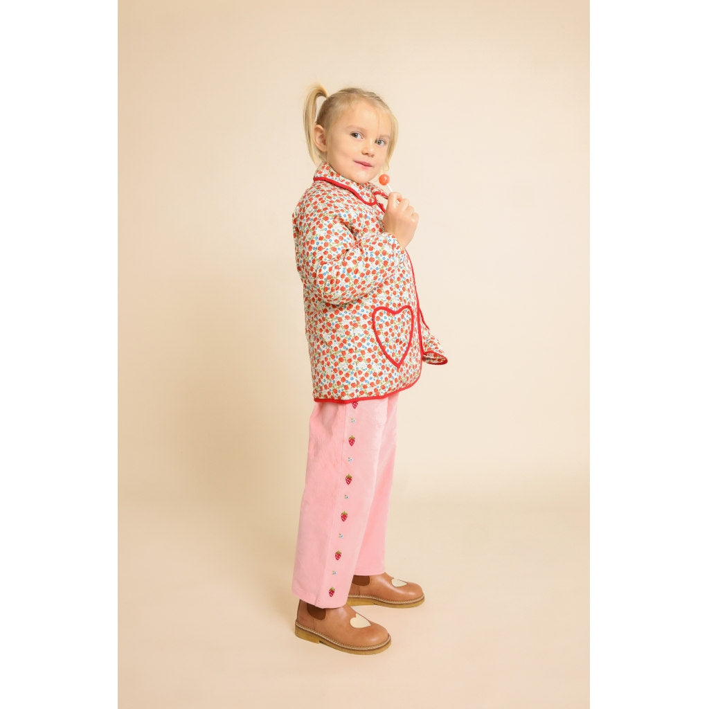 Mila Jacket - Ditsy Rose