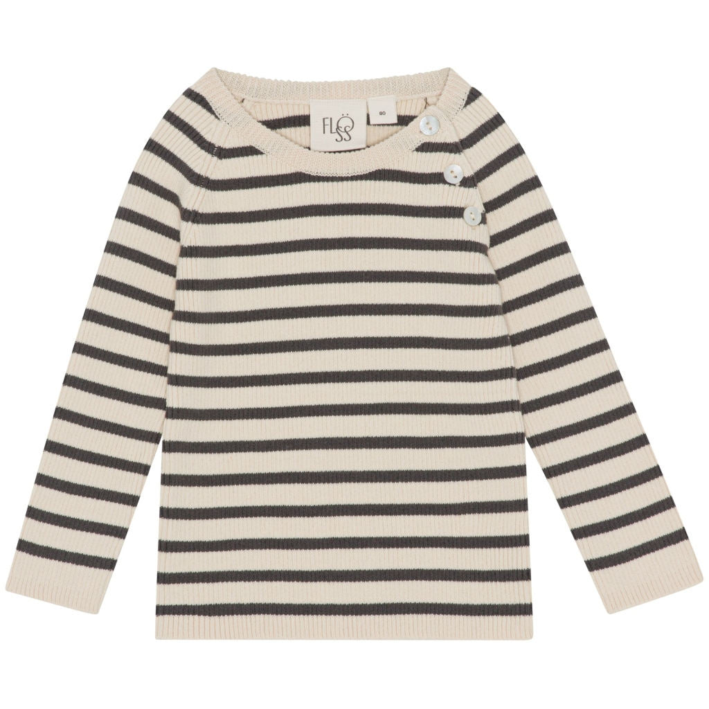 Flye sweater - Noir/Warm cotton