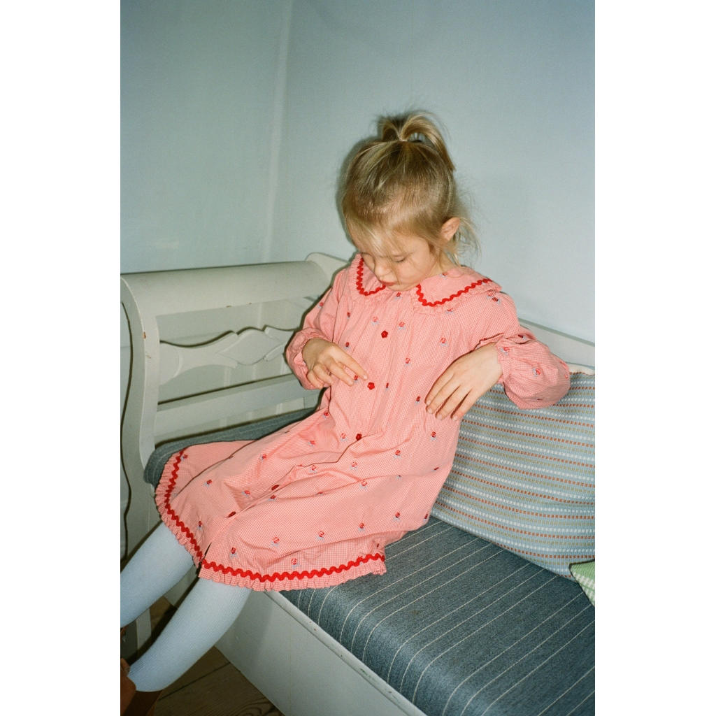 Sonja Dress - Pink Rose Gingham