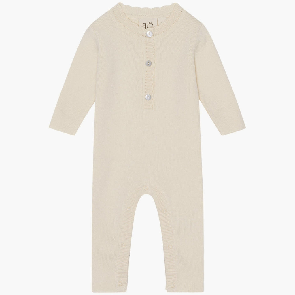 Kaya Onesie - Soft white