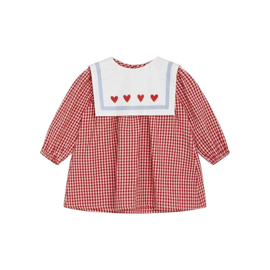Anna Dress - Ruby Gingham