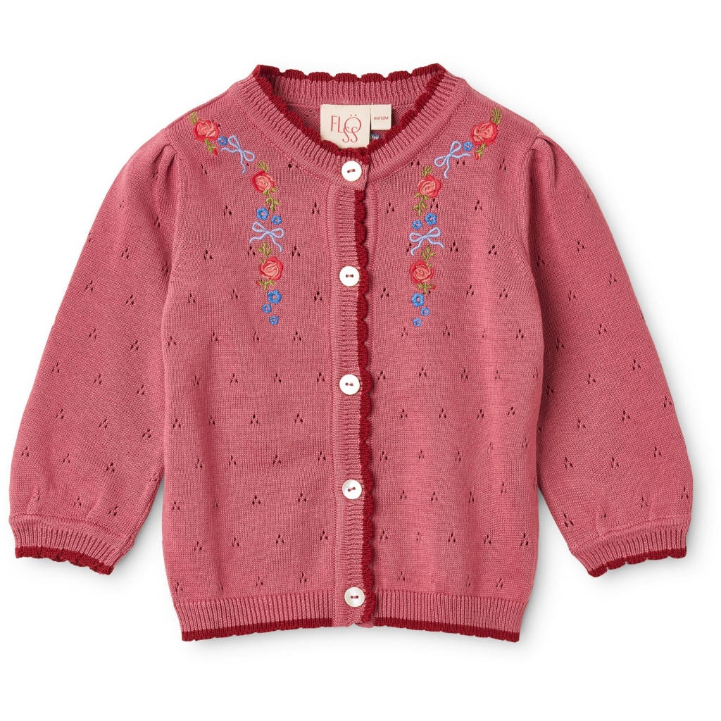 Willow Cardigan - Antique Rose