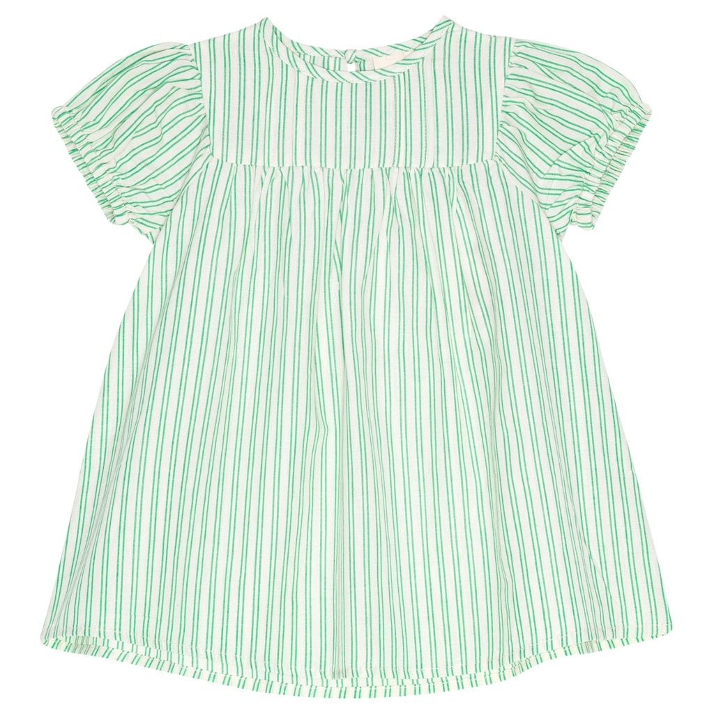 James SS Dress - Green/Cloud
