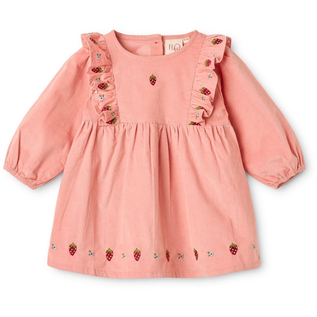 Belle Dress - Warm Pink