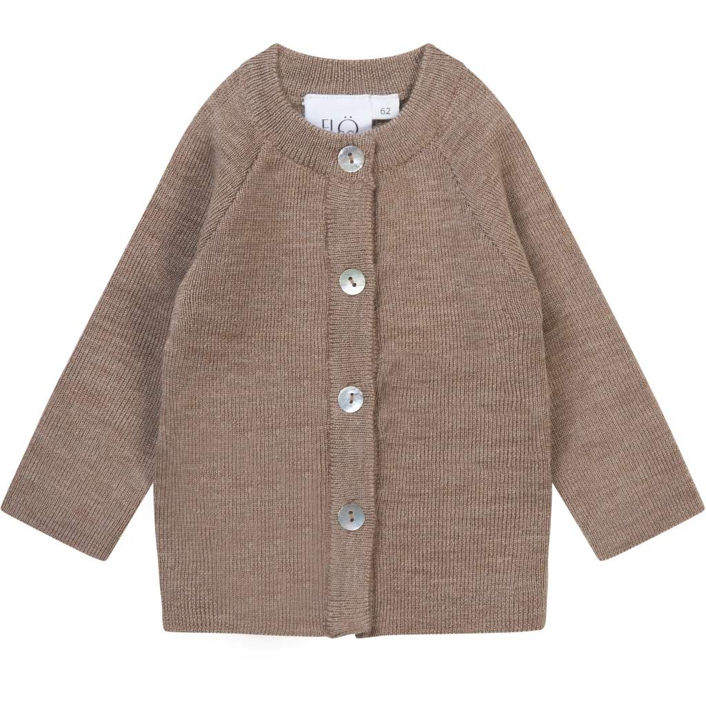 Kaya Cardigan Wool - Ash Melange