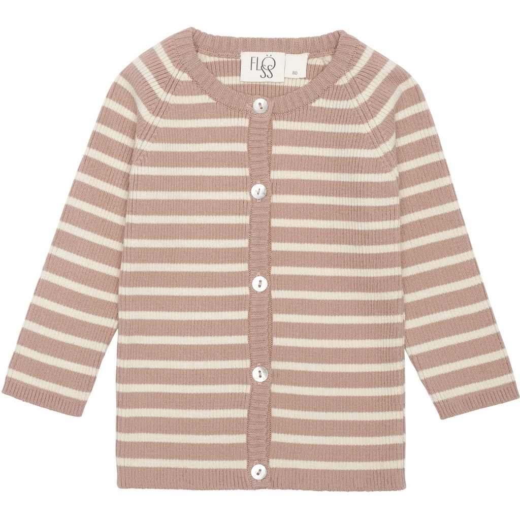 Flye Cardigan - Powder/Offwhite