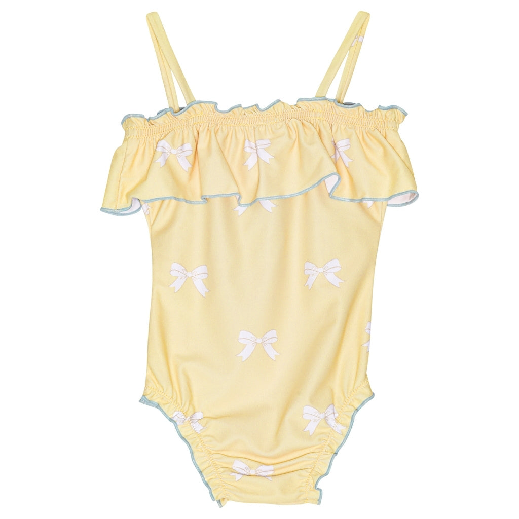 Emily Swimsuit - Yellow bow