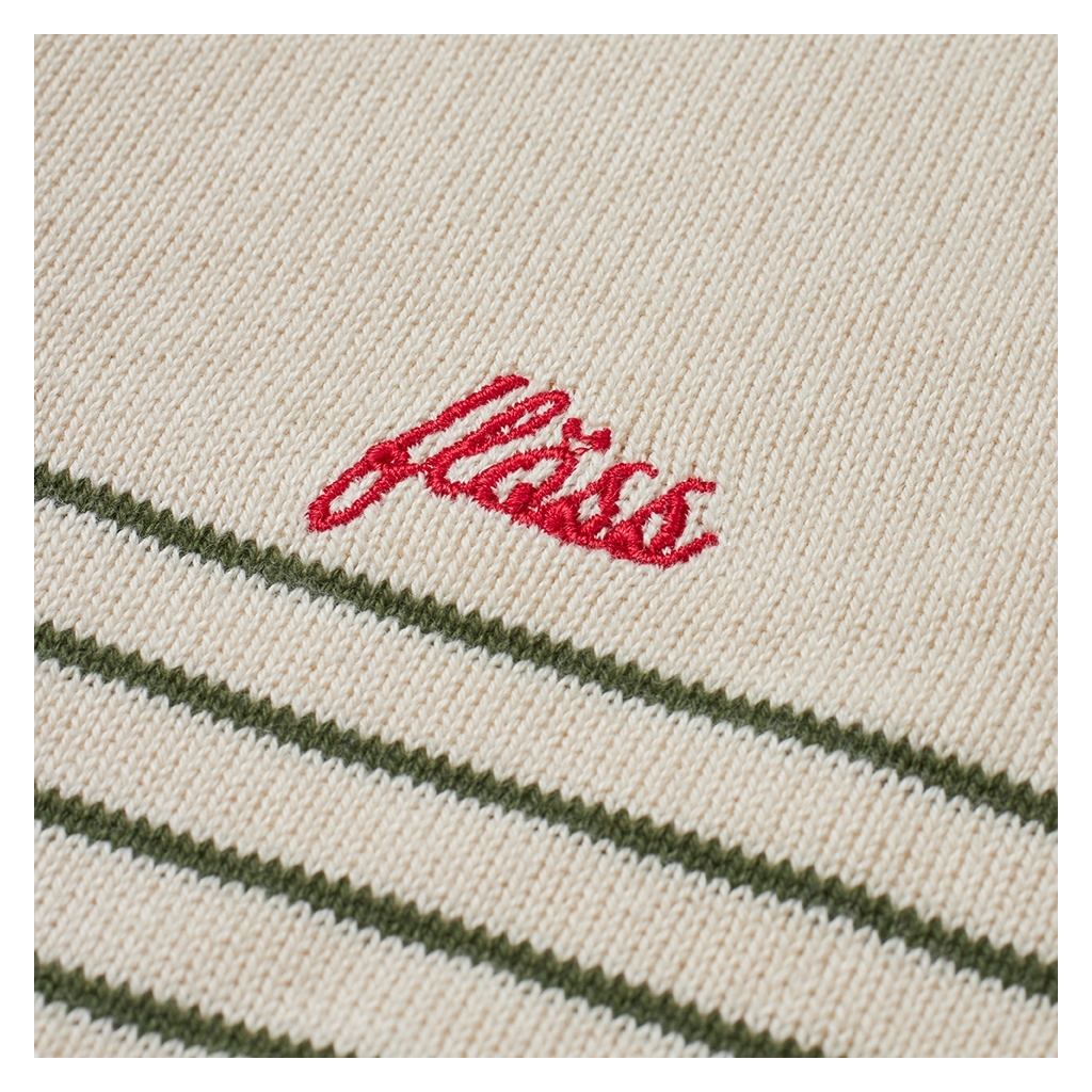 Hansen Sweater - Forest Green/Cloud