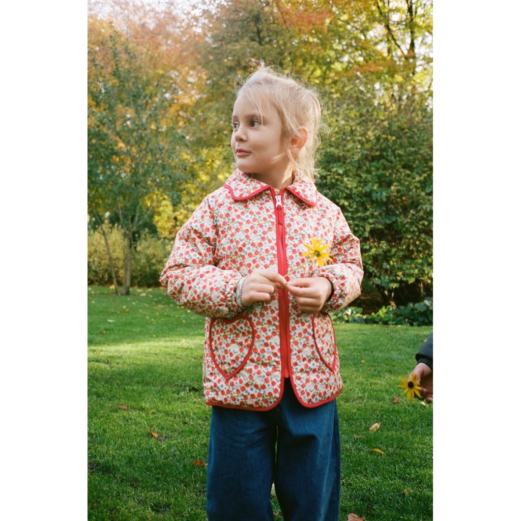 Mila Jacket - Ditsy Rose