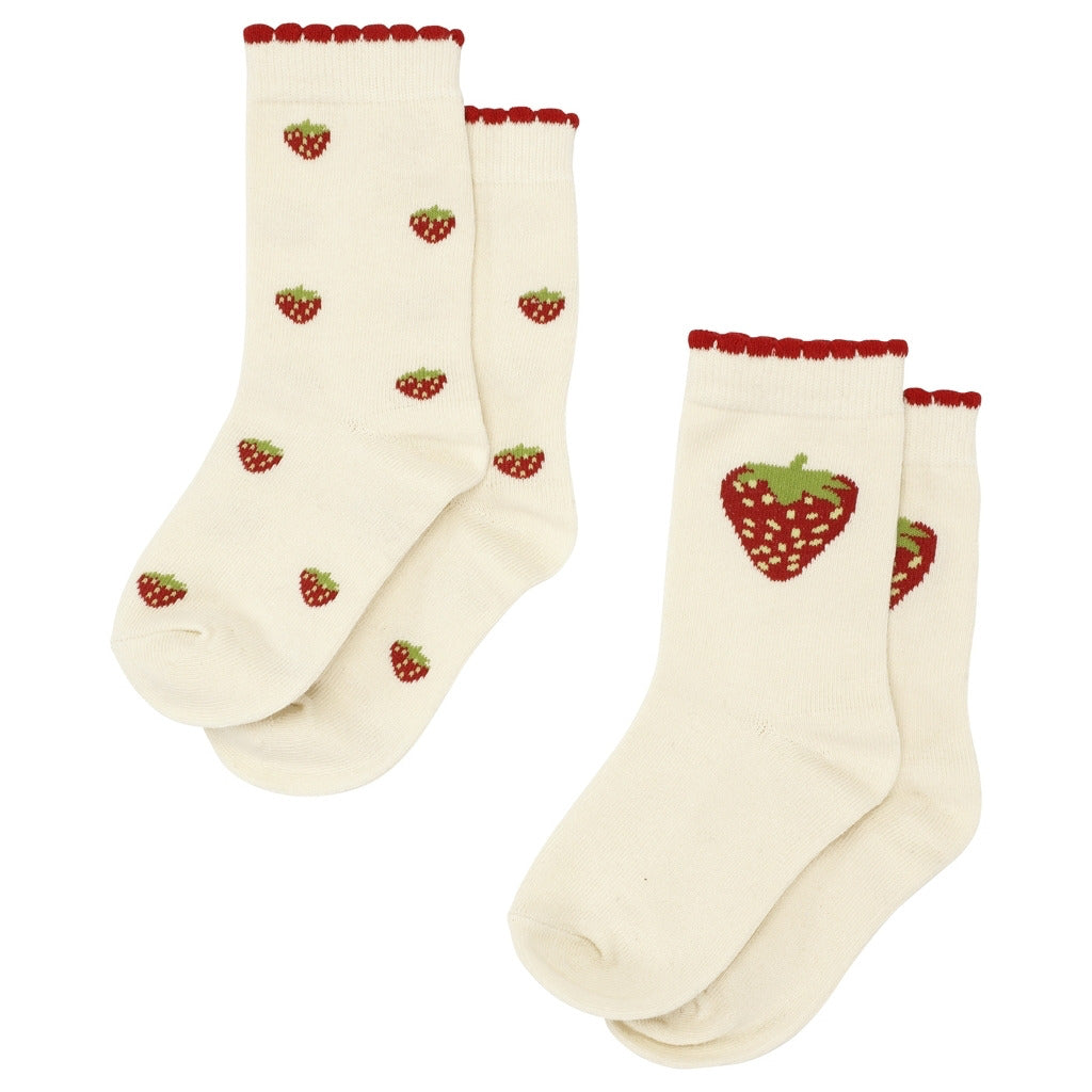 Socks - 2 pack strawberry socks
