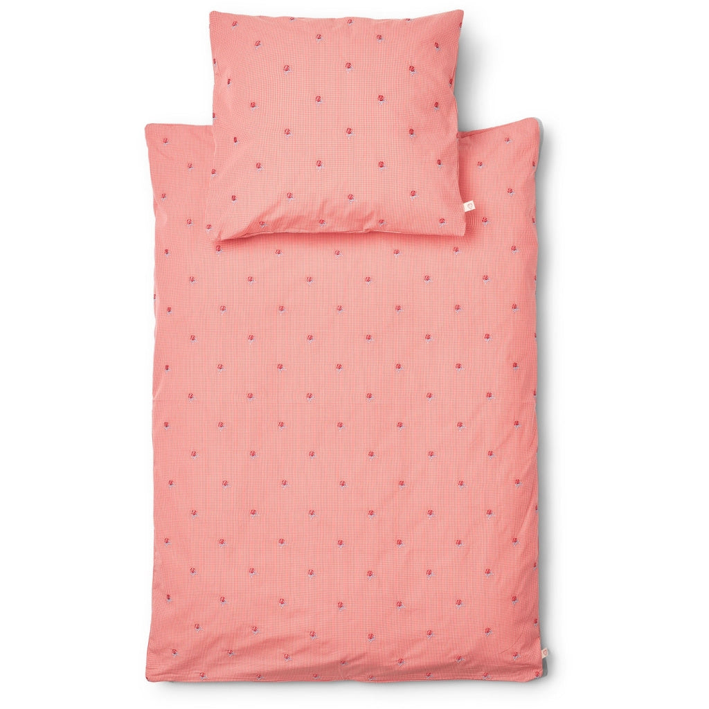 Sonja Bedding Baby - Pink Rose Gingham