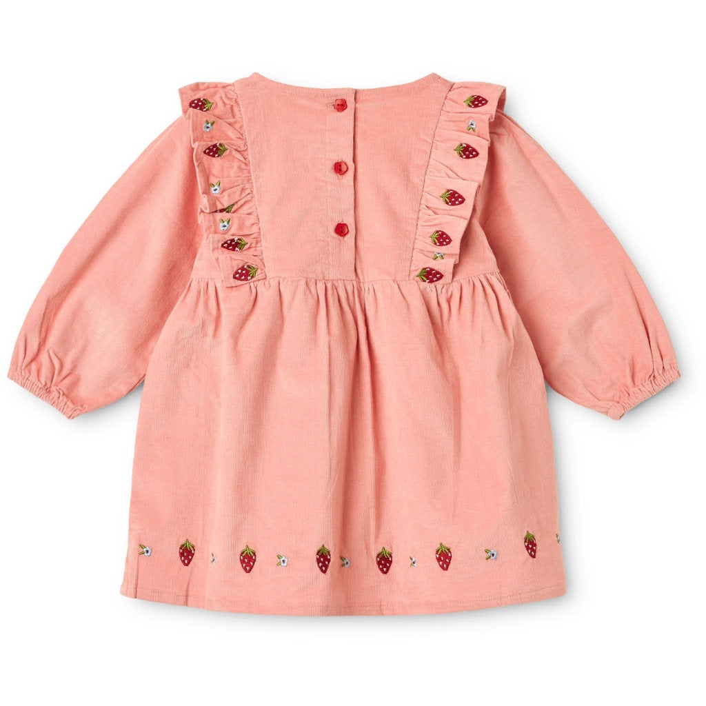 Belle Dress - Warm Pink