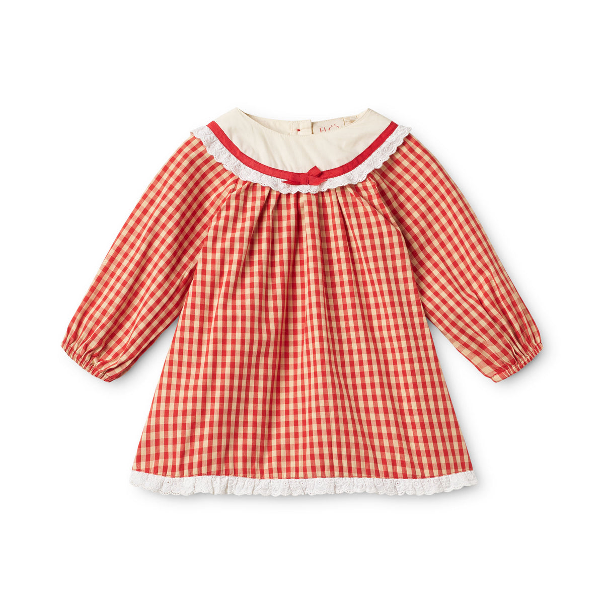 Lucia Dress - Poppy Red Gingham