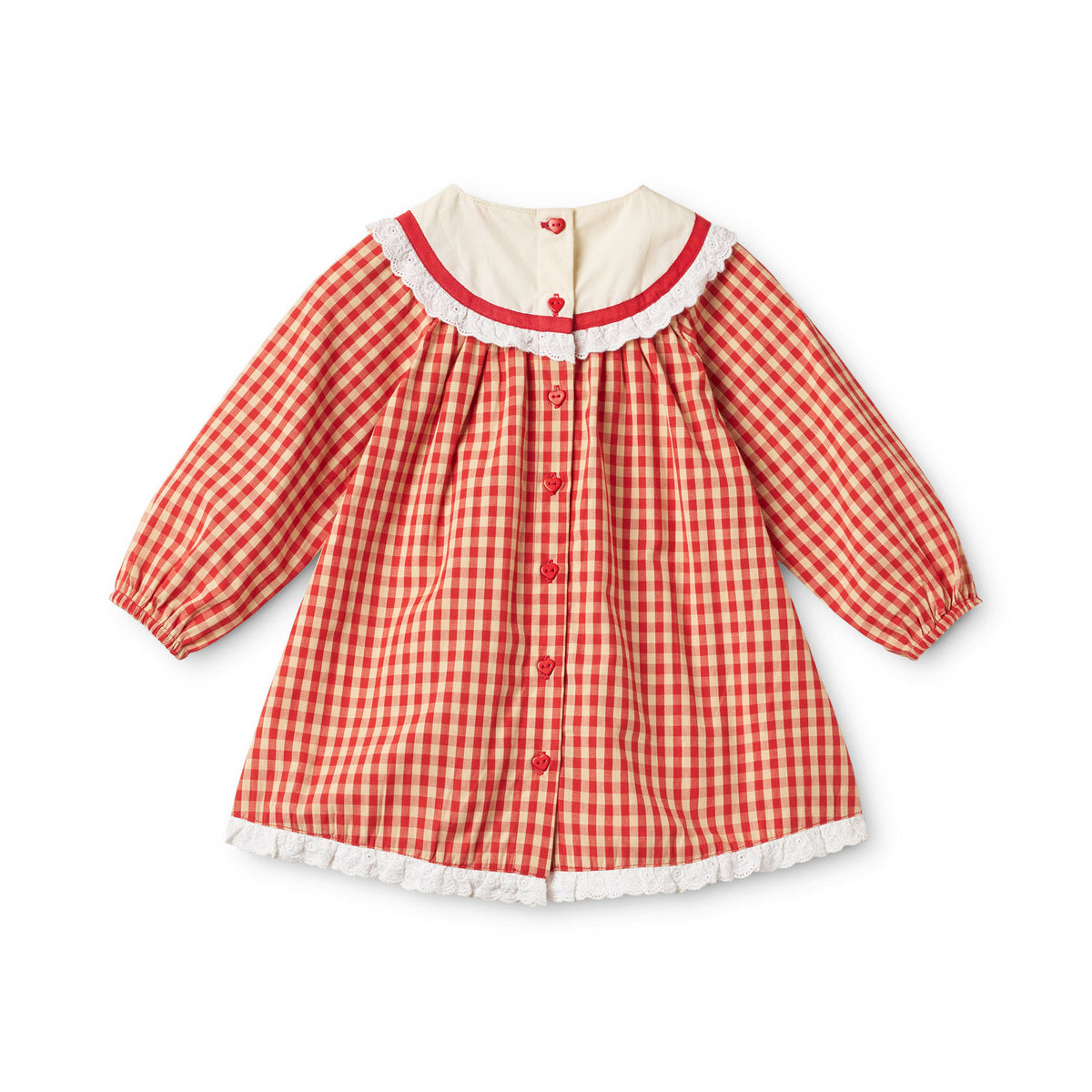 Lucia Dress - Poppy Red Gingham