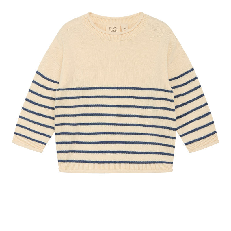 Noah Sweater - Navy midnight/warm cotton
