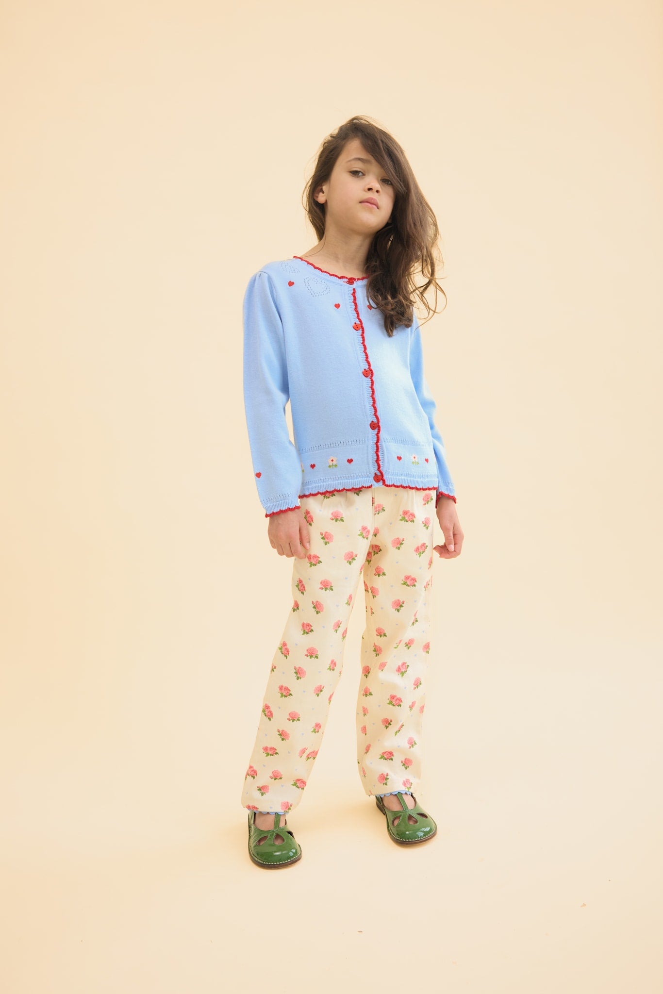 Blanca Cardigan - Blue Sky