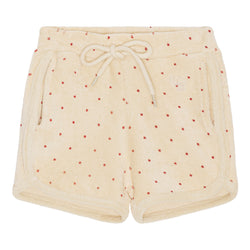 Flöss Aps Pluto Terry Shorts Shorts Rosso Dot print